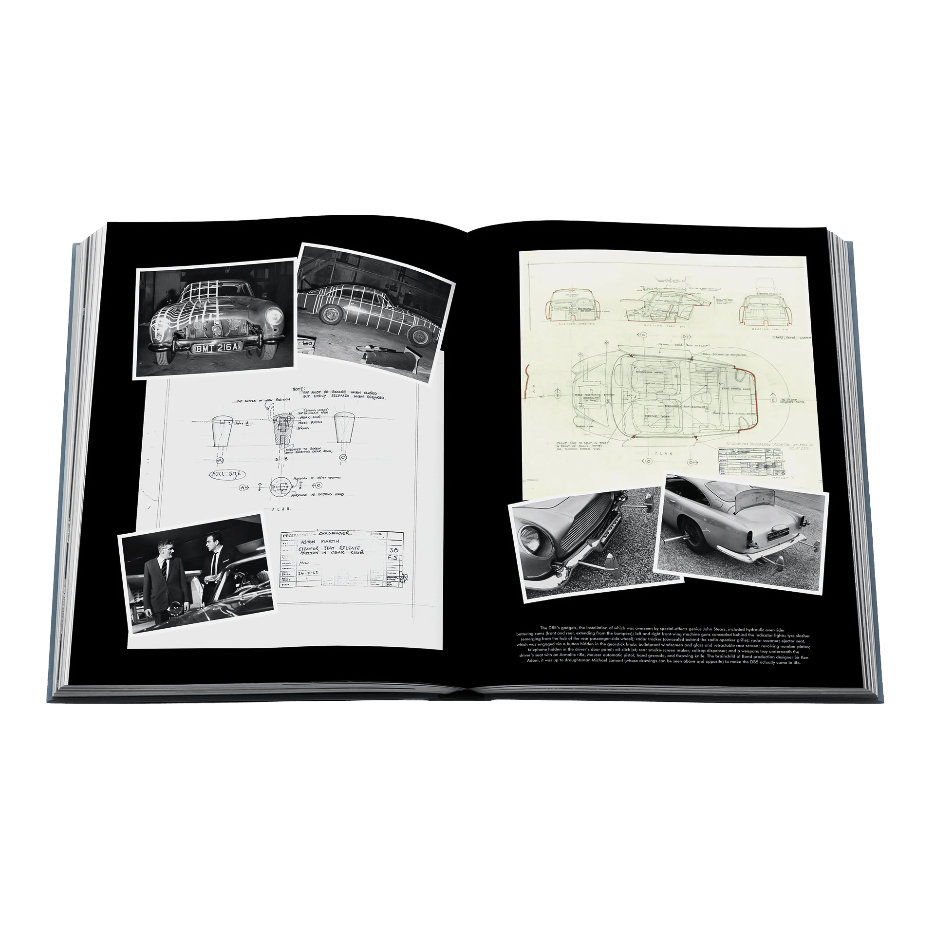 Assouline Coffee Table Book James Bond Cars