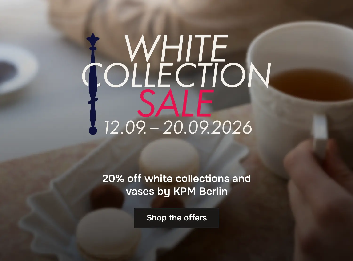 KPM Berlin White Collection Sale 2026 – now at LIVOSY
