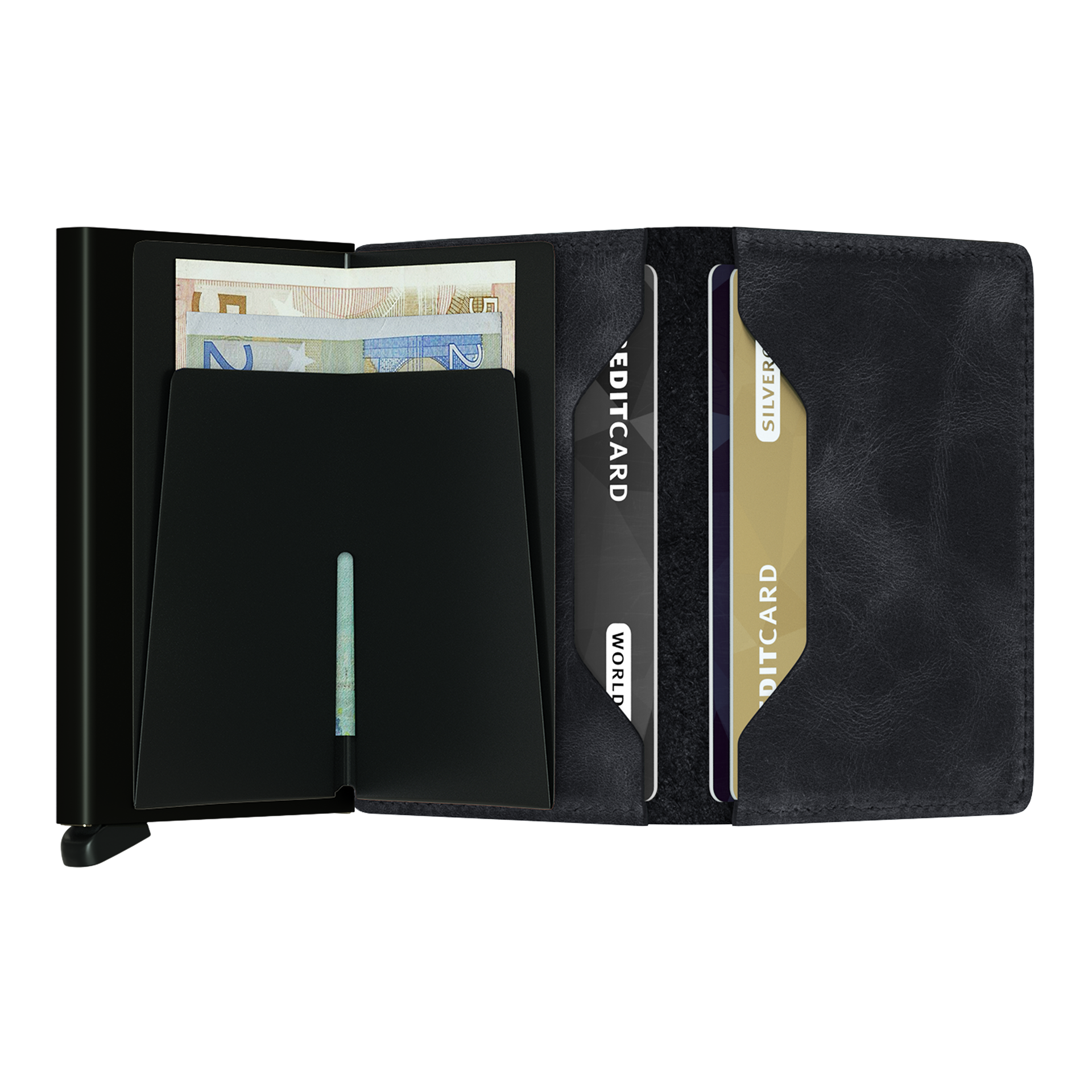 Secrid Slimwallet Vinatgs  Schwarz