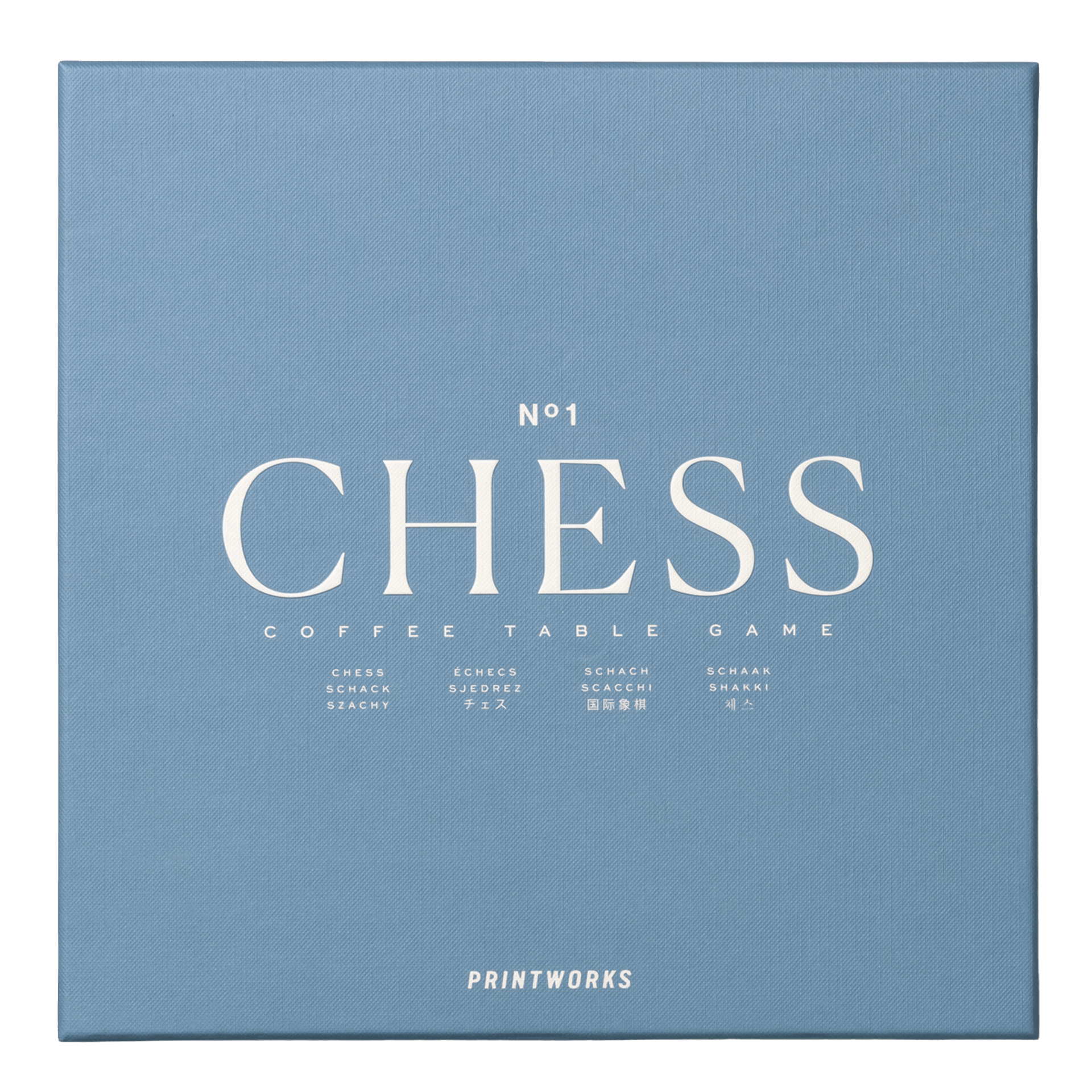 PRINTWORKS Classic Chess Dusty Blue