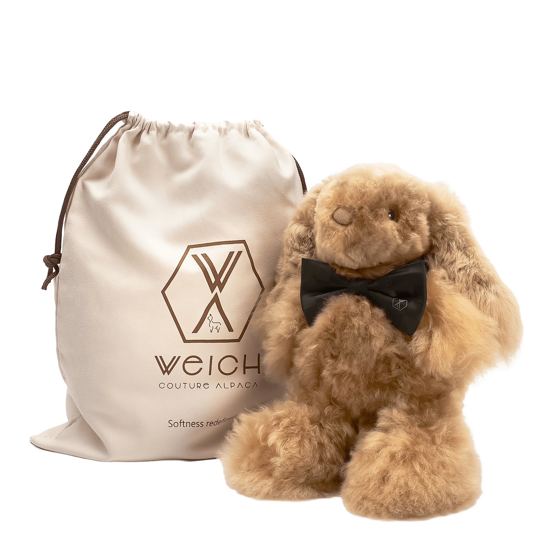 Weich Milo Stofftier Taupe M