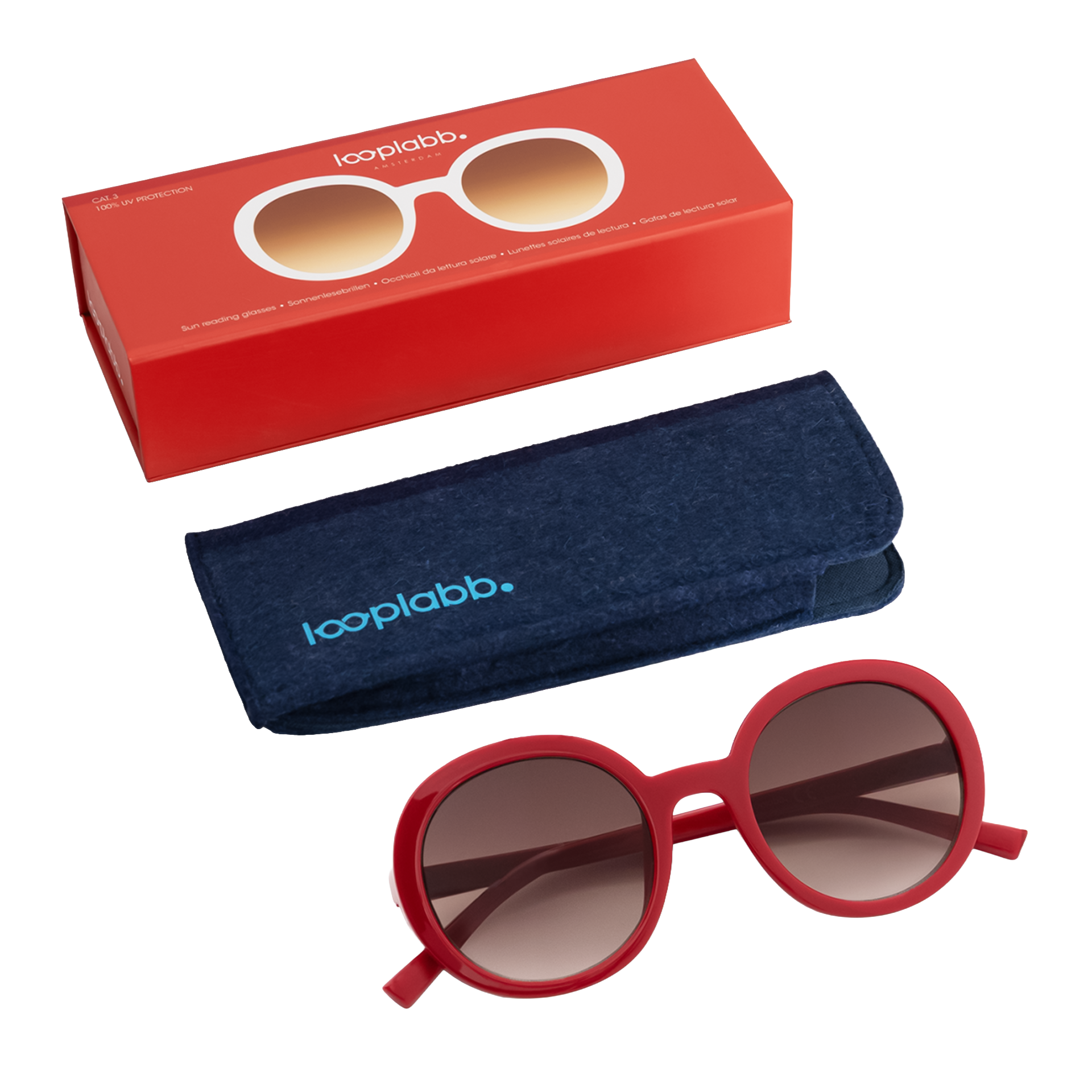 Looplabb Sonnenbrille JANE SUN Red Velvet