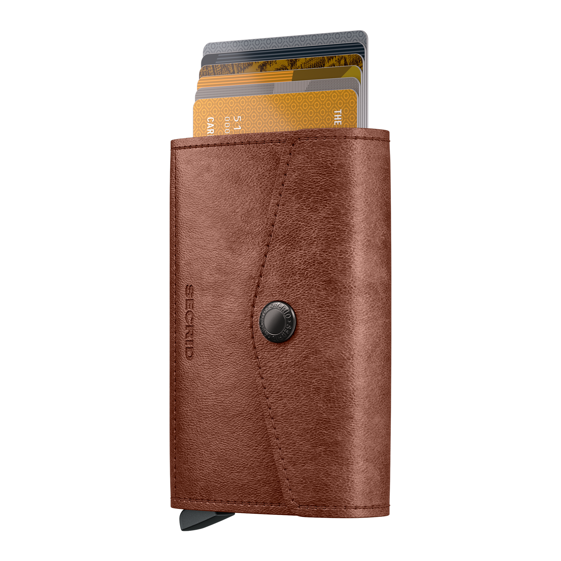 Envelope Wallet Cognac, Geldbörse, Herren, Ledergeldbörse, Kartenetui,  Leder