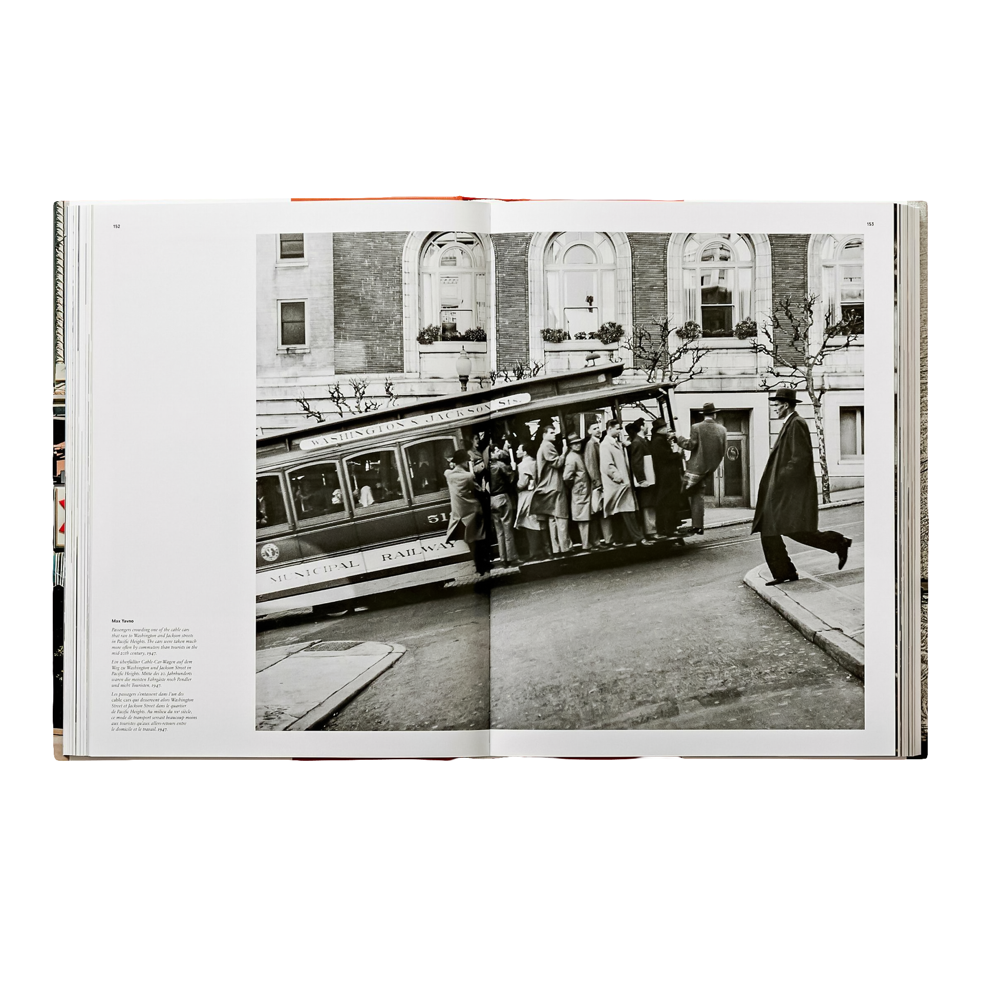 Coffee Table Book San Francisco, alt-old_photo, tram, menschenmenge, stadtstraße, schwarz-weiß