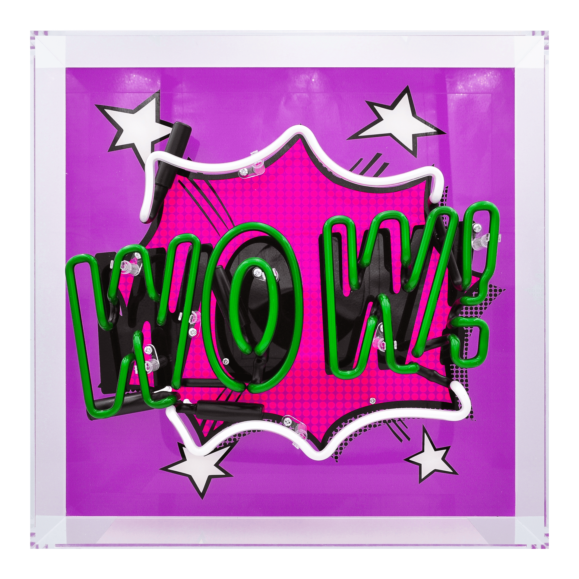 Locomocean Neonschild WOW!