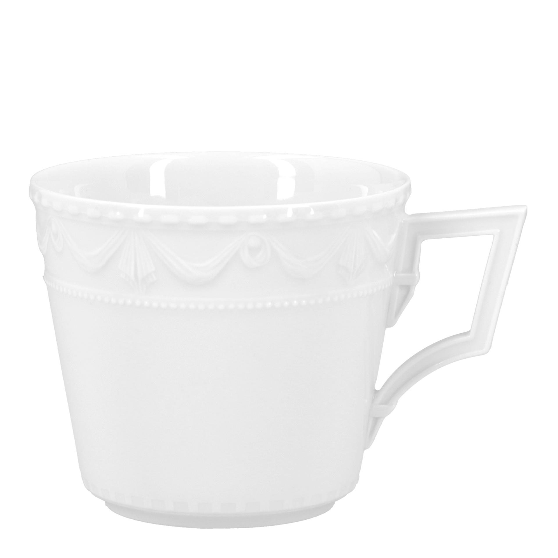 Mug 0.35 l White, porzellan, becher, weiß, dekorativ, henkel