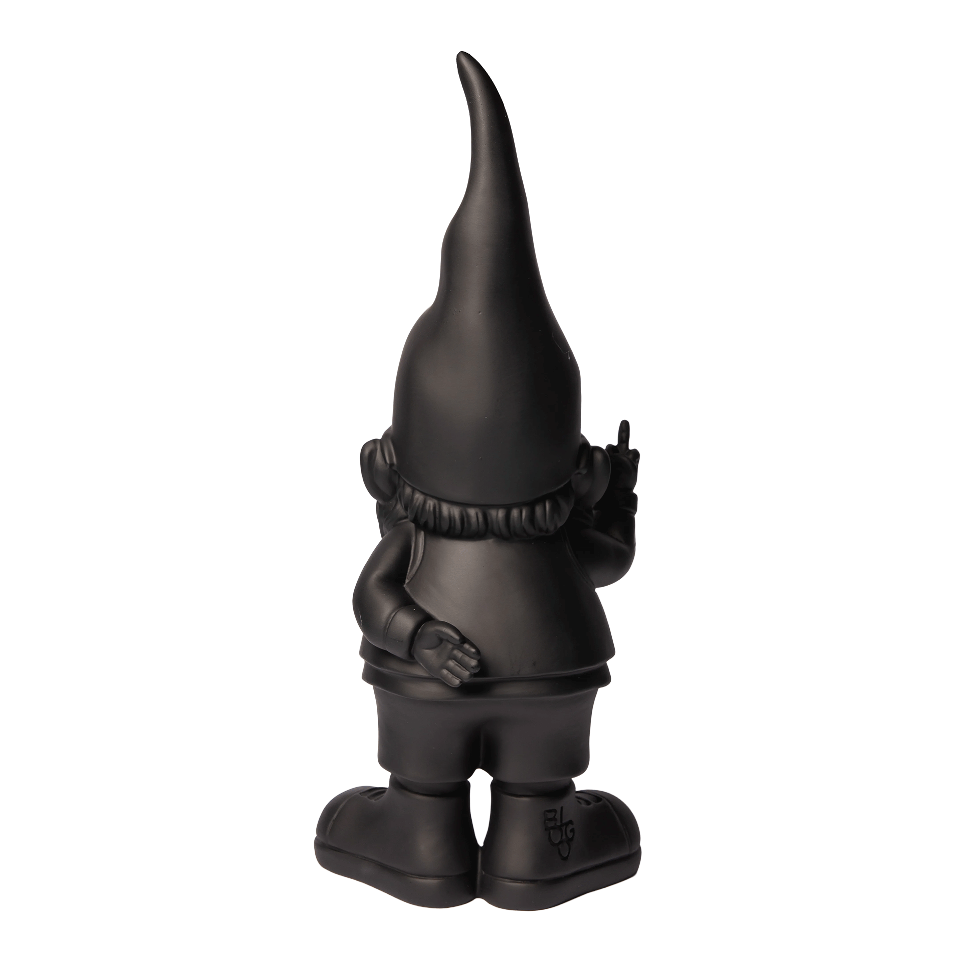 Gnome Bernado black 29 cm,  figurine, gnome, statue, garten, schwarz