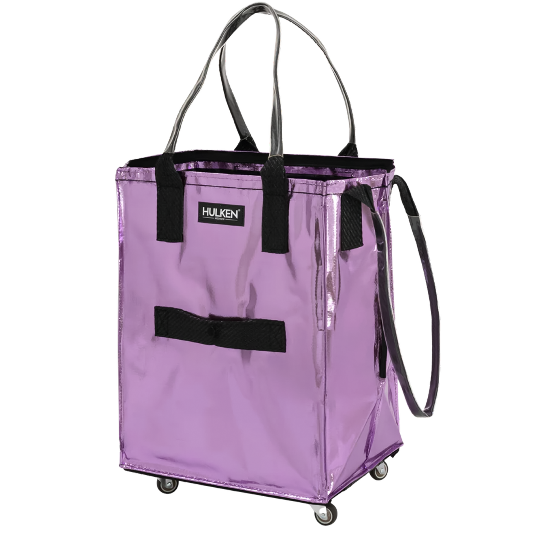 Hulken Original Rolling Tote Bag Everyday Hauls Medium Lila