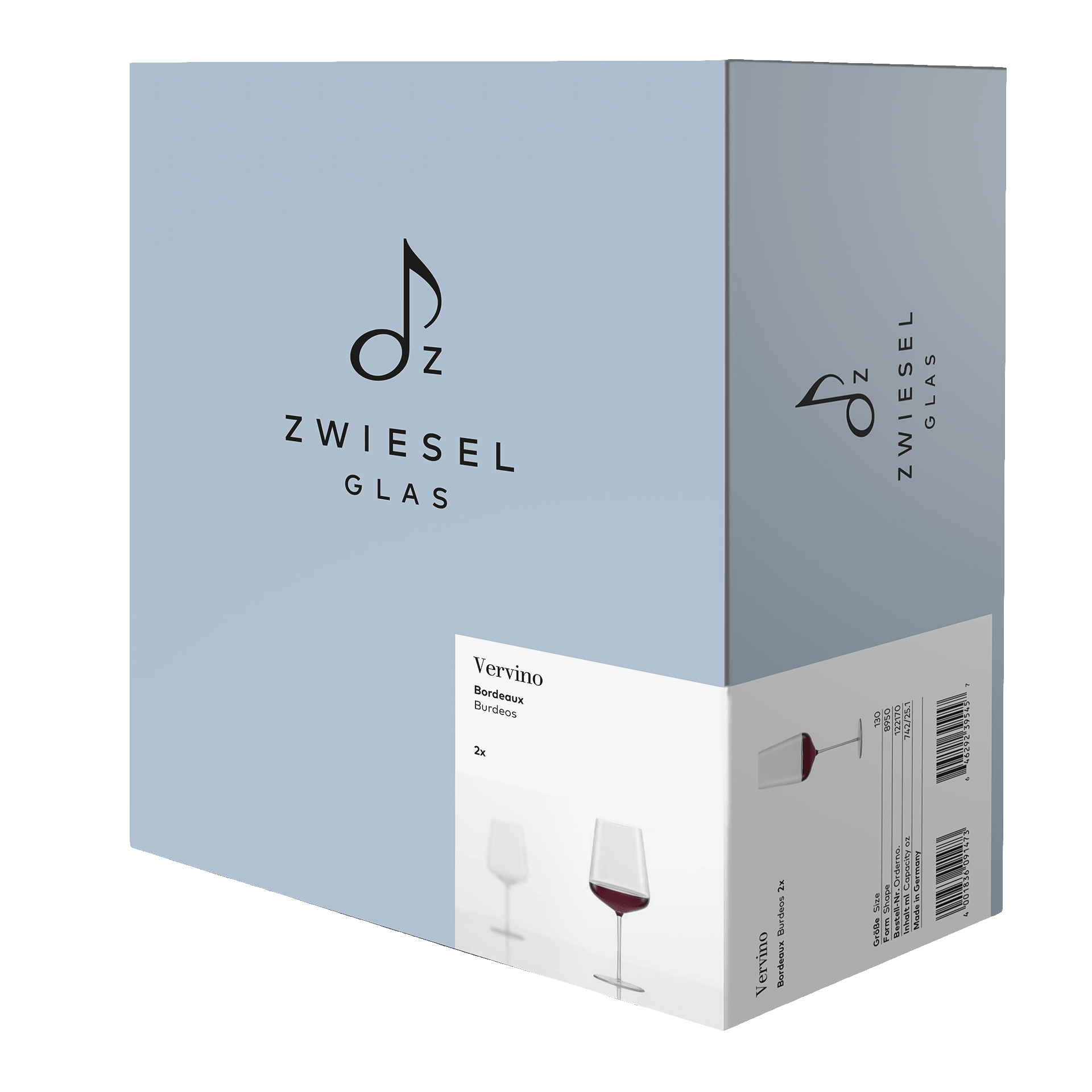 Zwiesel Rotweinglas Bordeaux VERVINO