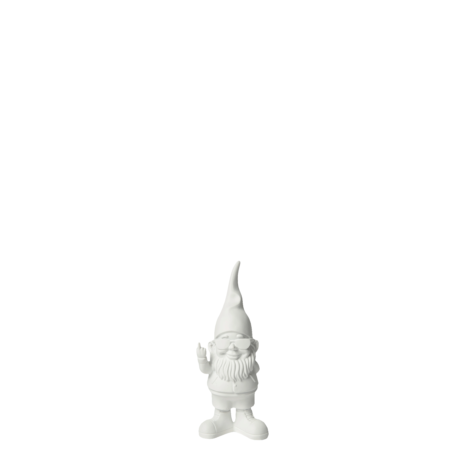 Gnome Bernado white 12 cm, gnom, gnom figur, weihnachtsdeko, statuette, kürbis?