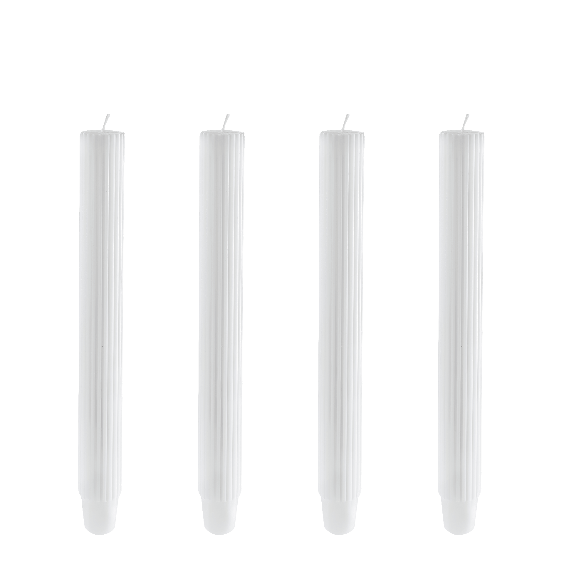 Engels Fine Line Stabkerze Weiß 24 cm